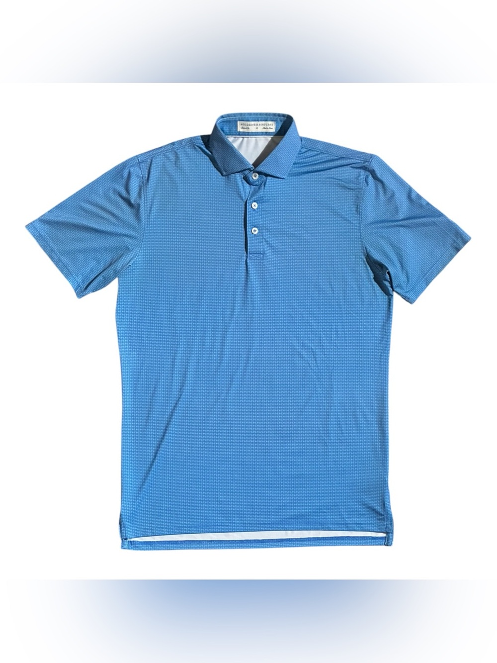Holderness Bourne Fiji Laguna Performance Tailored Fit The Duncan Polo Shirt